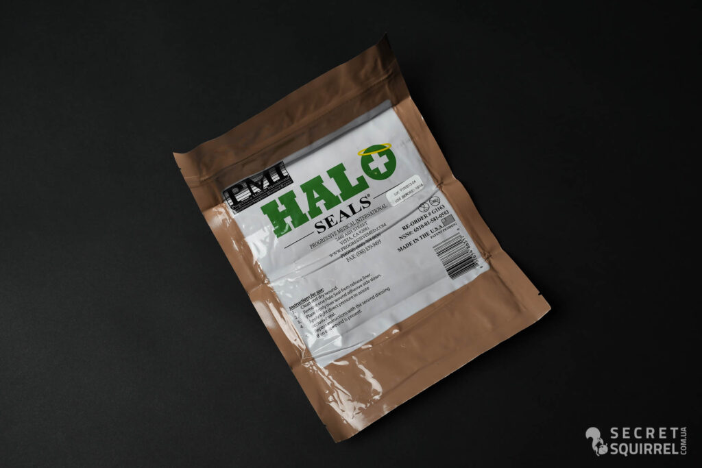 PMI Halo Chest Seal: пакування спереду