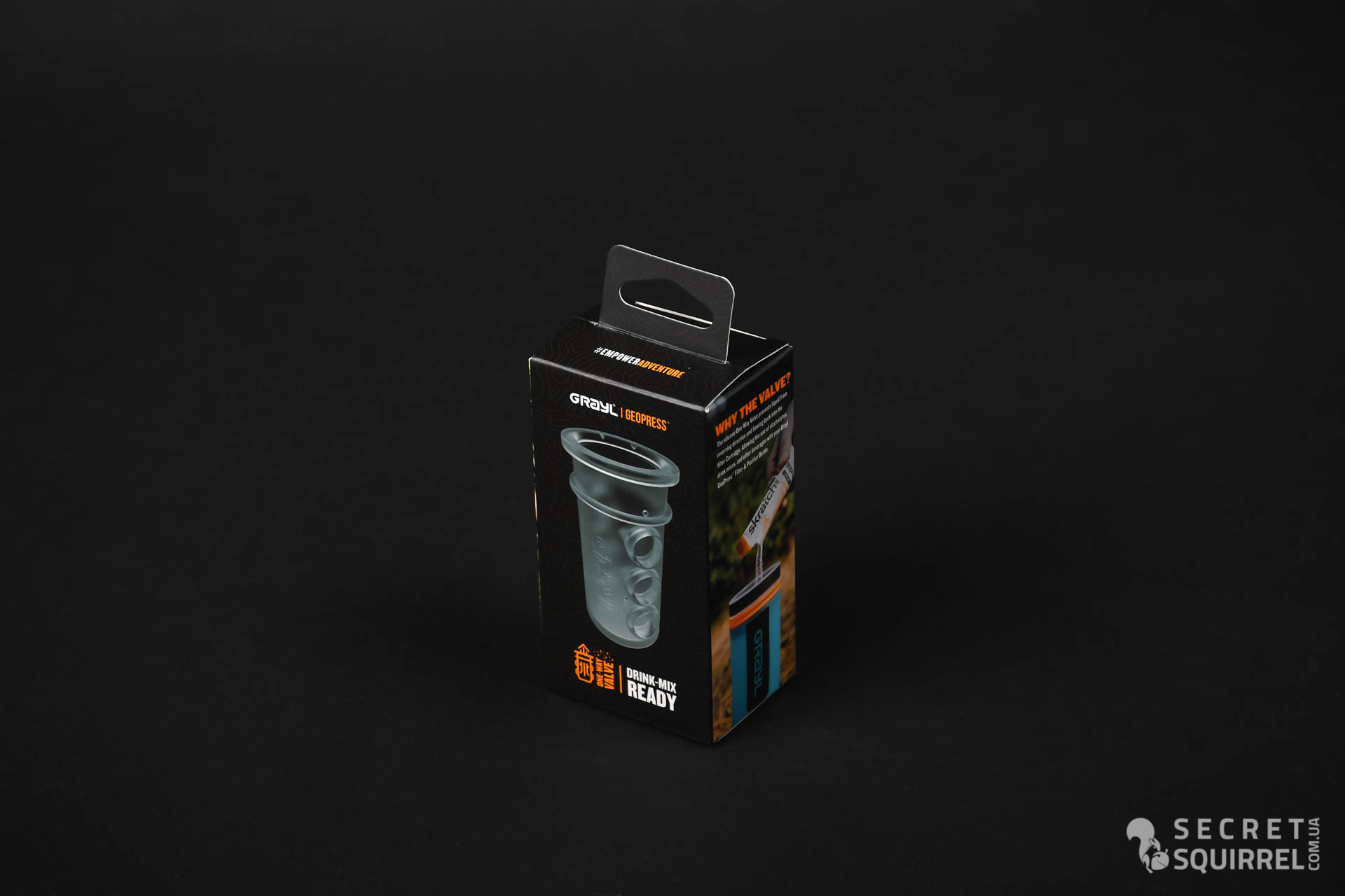 Огляд клапана Grayl Geopress One-Way Drink Mix Valve