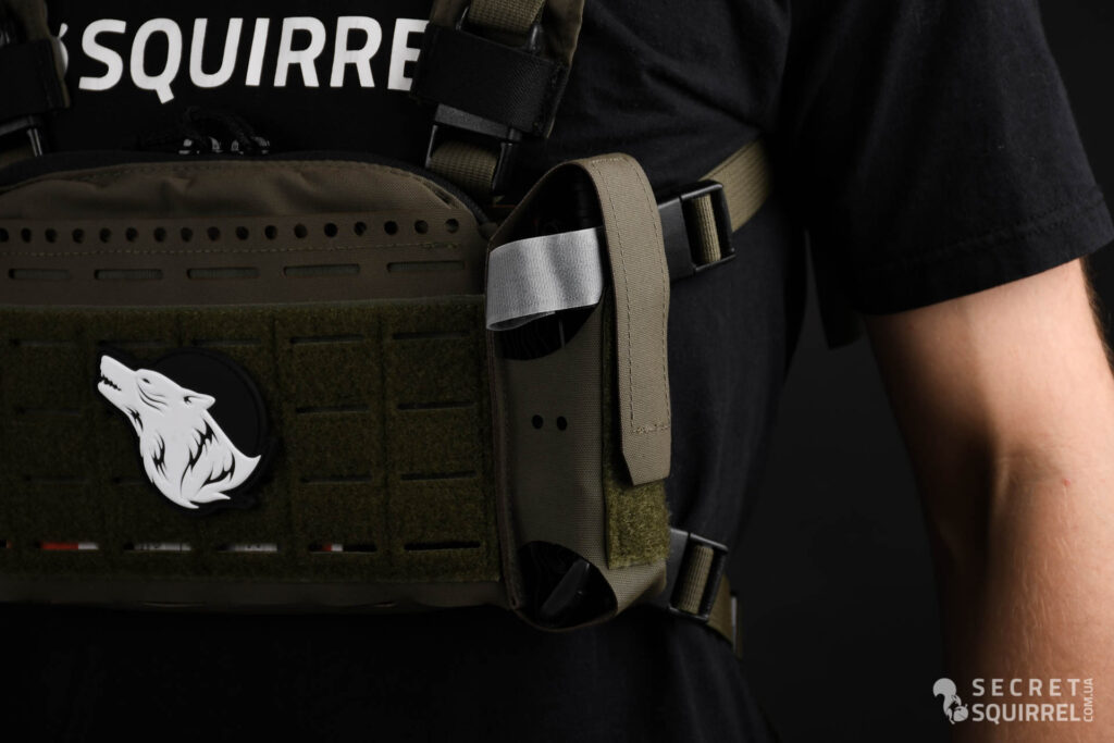 Spiritus Systems TKO Pouch: у поєднанні з турнікетом C-A-T та нагрудником Spiritus Systems Micro Fight Chassis MkV - secretsquirrel.com.ua